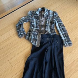 Free People Plaid Jacket